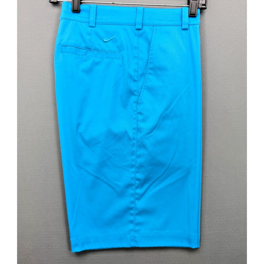 Nike Golf Tour Performance Dri-FIT Flat Front Tech Shorts Blue 56323| Men's 32